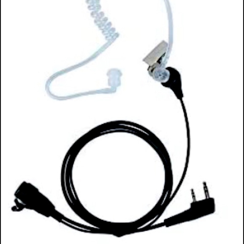 Walkie talkie earpiece